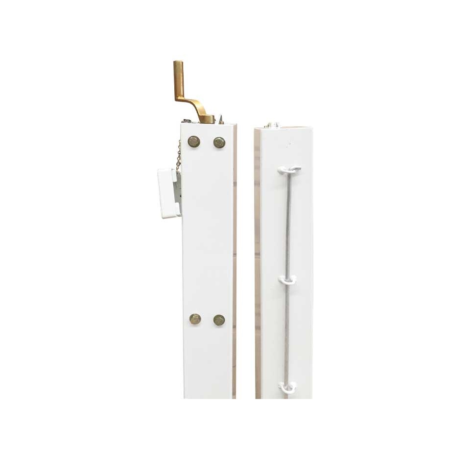 Trụ Tennis Đặt Nổi, Ống Thép Mạ Kẽm Vuông 100 x 100mm, Tăng Đơ Trong Sodex Sport Mã Sản Phẩm S25256