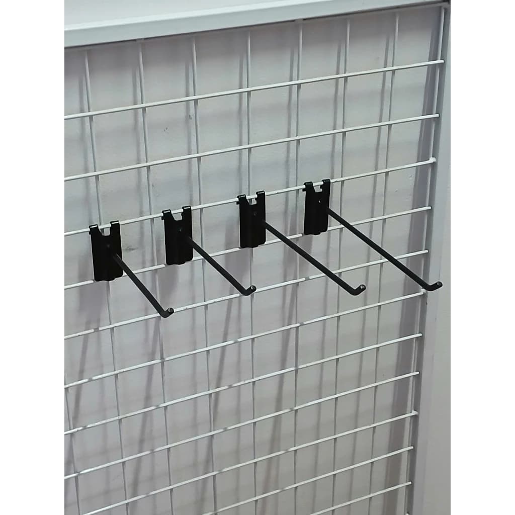 Trưng Bày Cửa Hàng Thể Thao Với Móc Đơn Treo Phụ Kiện Kệ Lưới Ô Vuông 5cm Loại 15cm 20cm | Sports store display