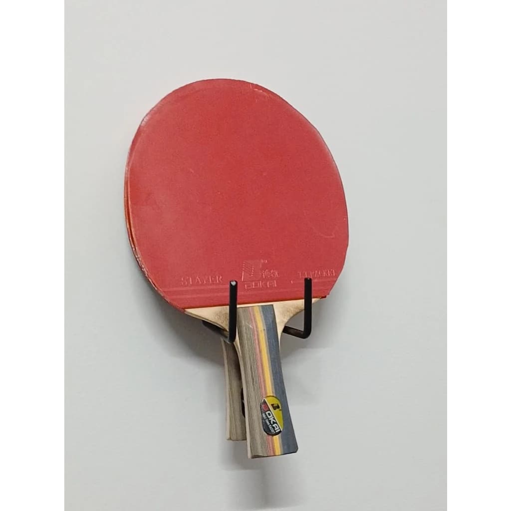Trưng Bày Cửa Hàng Thể Thao Với Móc Treo Vợt Pickleball/Treo Vợt Bóng Bàn Loại Bắn Vít Cài Rãnh Cài Lưới Cài Tole Lỗ Cài Cây 13x26mm | Sports store display
