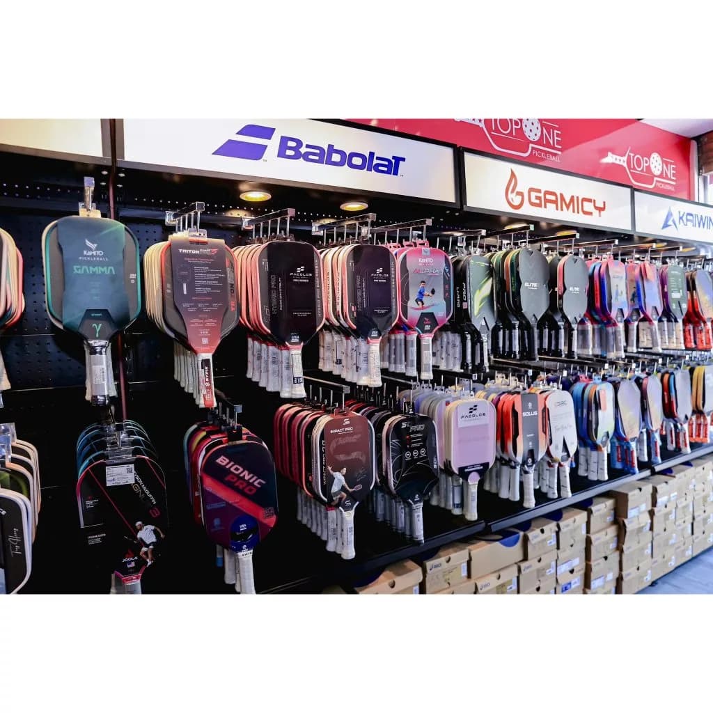 Trưng Bày Cửa Hàng Thể Thao Với Thanh treo 5 râu trưng bày vợt pickleball Móc treo vợt pickleball cài cây sắt 13x26mm sắt chống gỉ | Sports store display