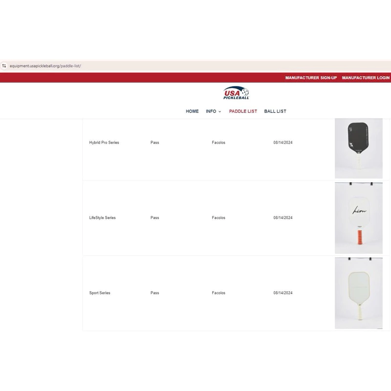 Vợt Pickleball Facolos LifeStyle 16mm Series Him & Her Collection