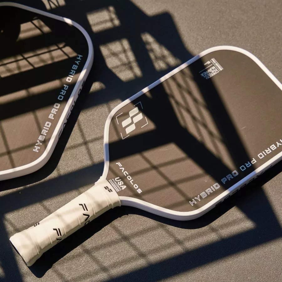 Vợt Pickleball Facolos Pro Series – Hybrid Pro 16mm White