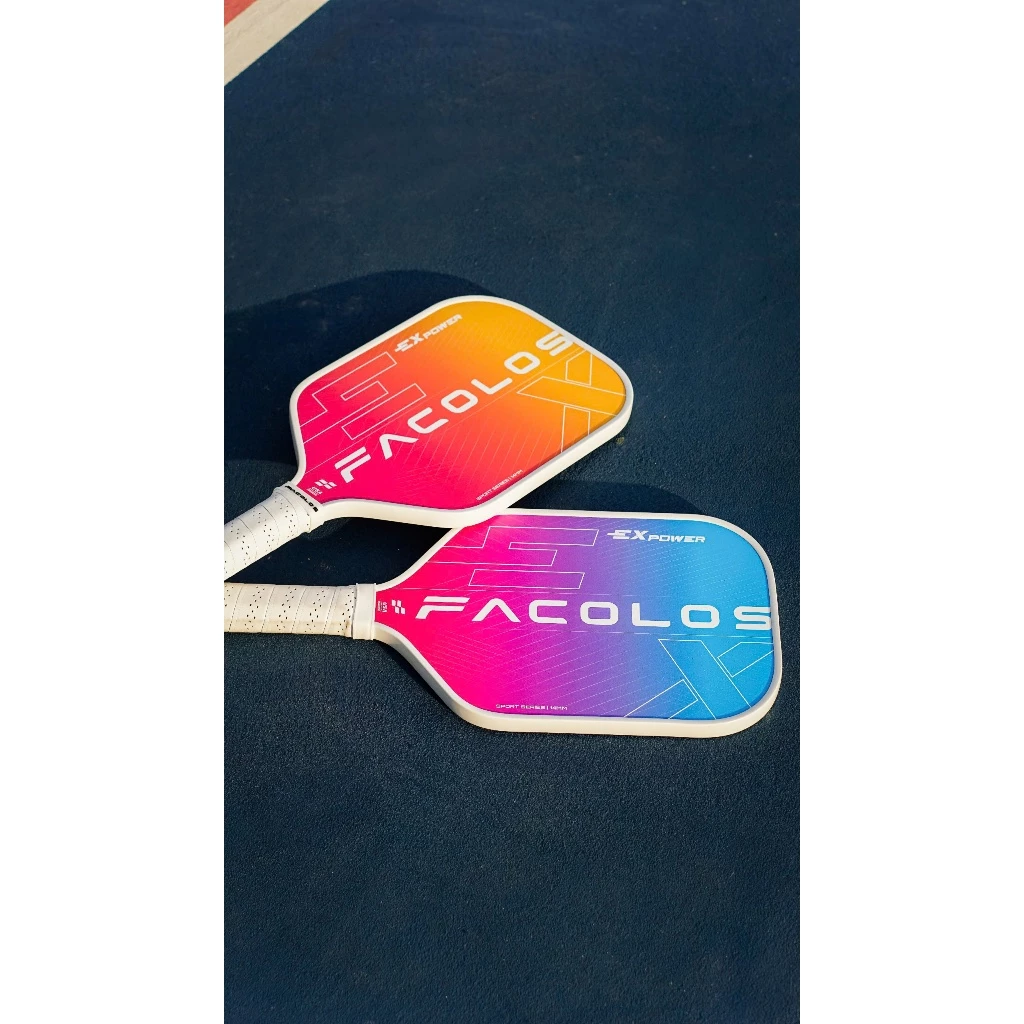 Vợt Pickleball Facolos Sport Series – ExPower White 14mm