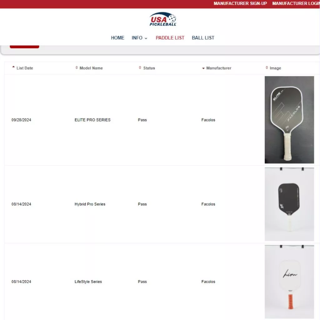 Vợt Pickleball Facolos Pro Series – Elite Pro 16mm