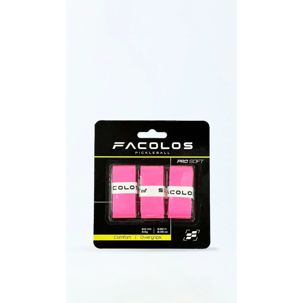 Quấn Cán Vợt Pickleball Facolos Pro Grips – Vỷ 3 Chiếc PU Cao Cấp
