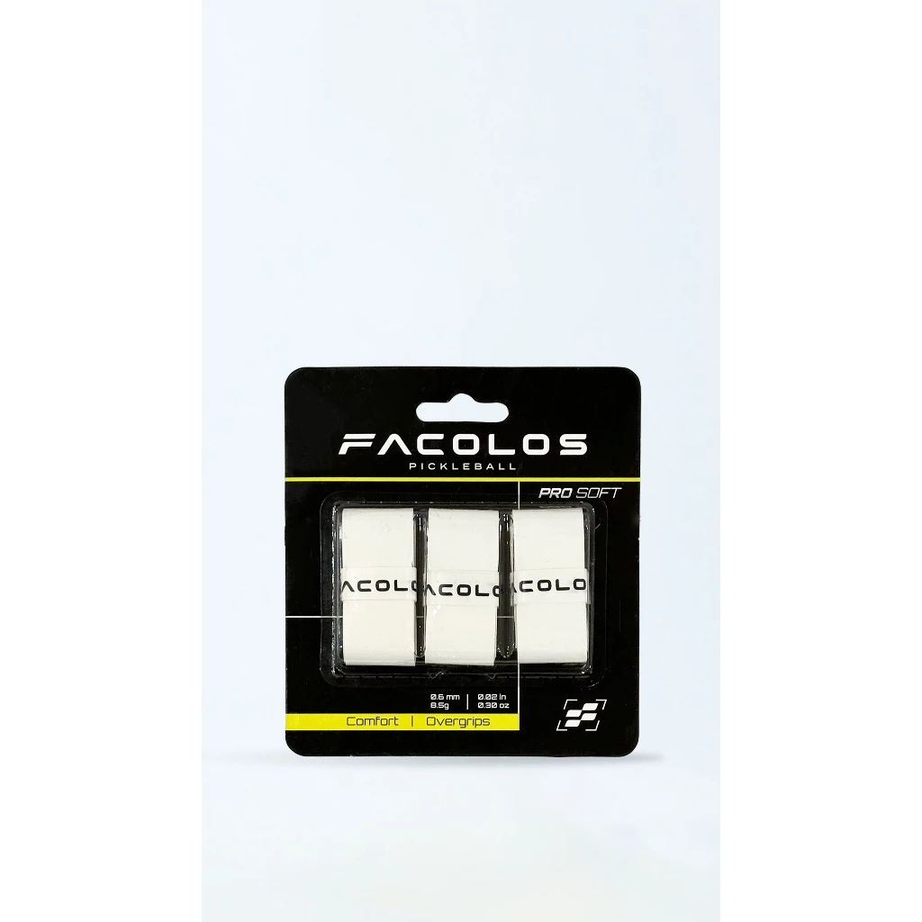 Quấn Cán Vợt Pickleball Facolos Pro Grips – Vỷ 3 Chiếc PU Cao Cấp