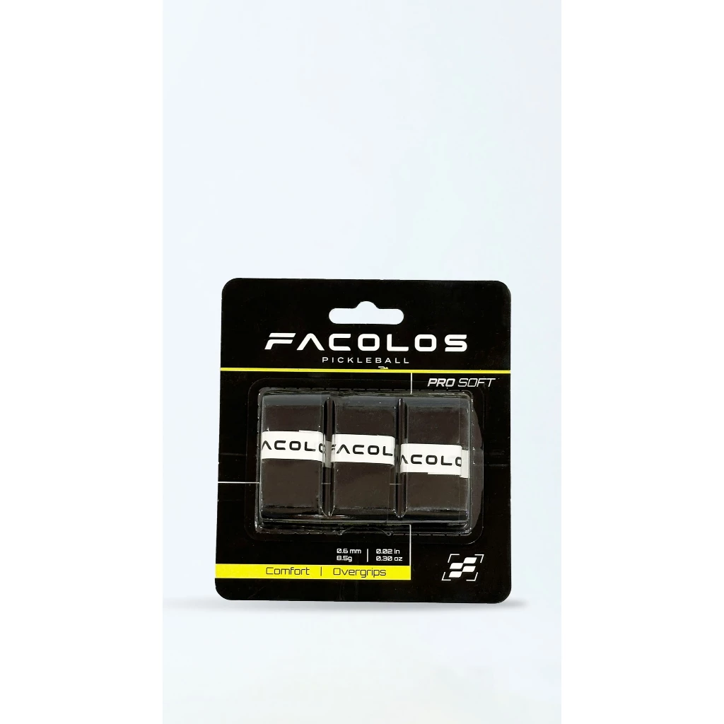 Quấn Cán Vợt Pickleball Facolos Pro Grips – Vỷ 3 Chiếc PU Cao Cấp