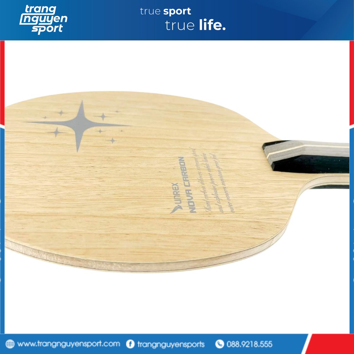 [Chính hãng] Cốt vợt Bóng Bàn Unrex Nova Carbon