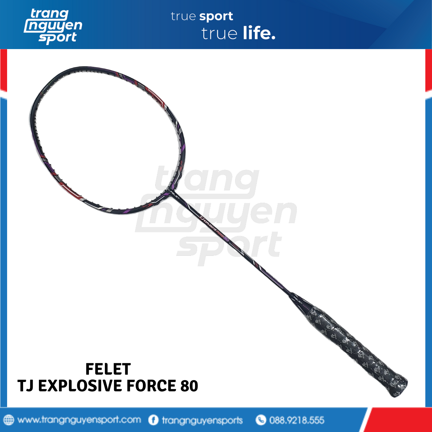 Vợt Cầu Lông Felet  TJ EXPLOSIVE FORCE 80