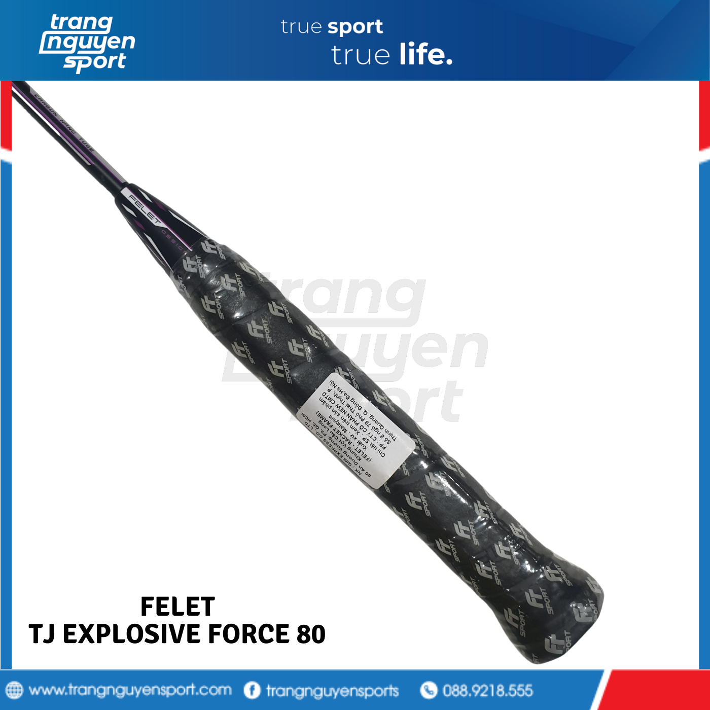 Vợt Cầu Lông Felet  TJ EXPLOSIVE FORCE 80