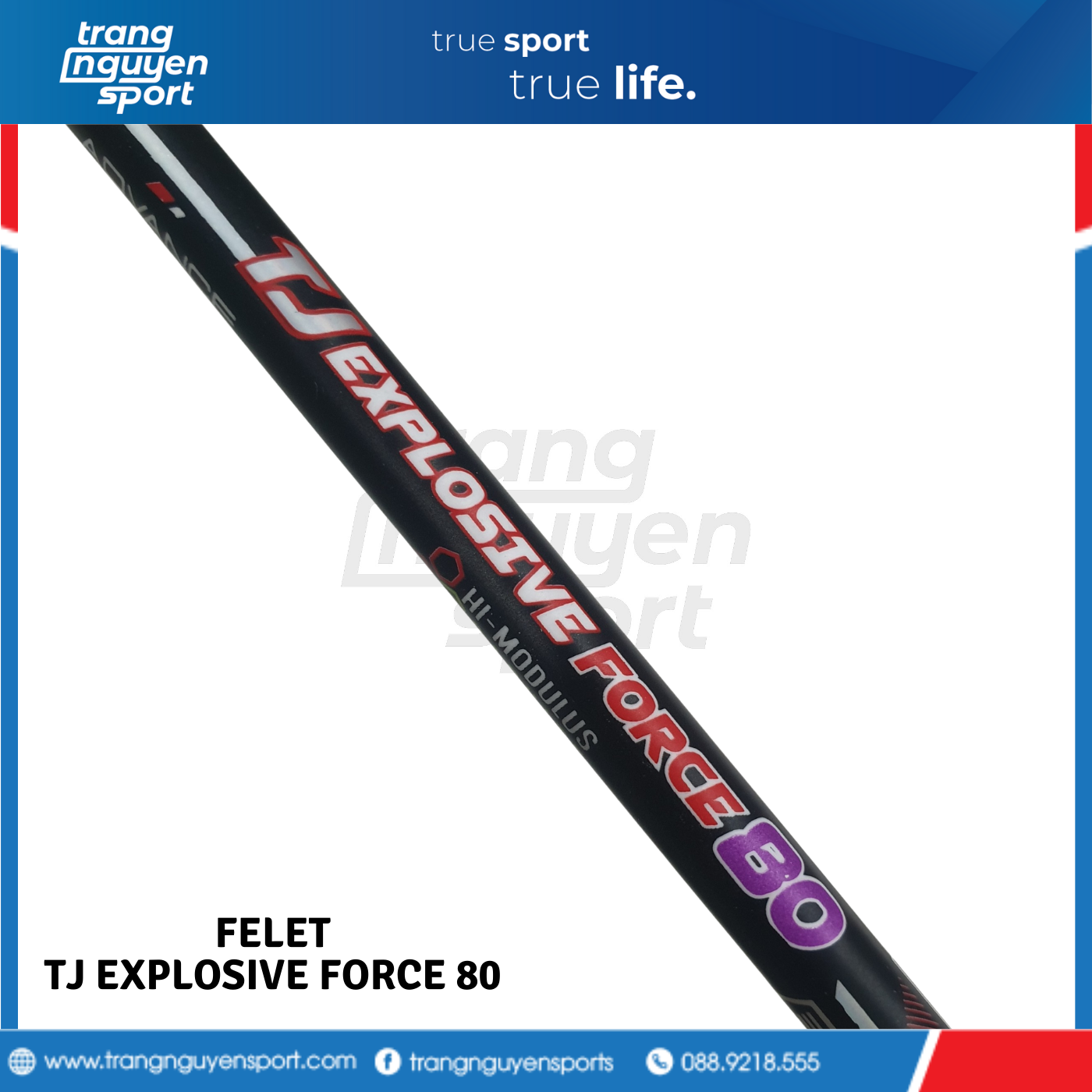 Vợt Cầu Lông Felet  TJ EXPLOSIVE FORCE 80