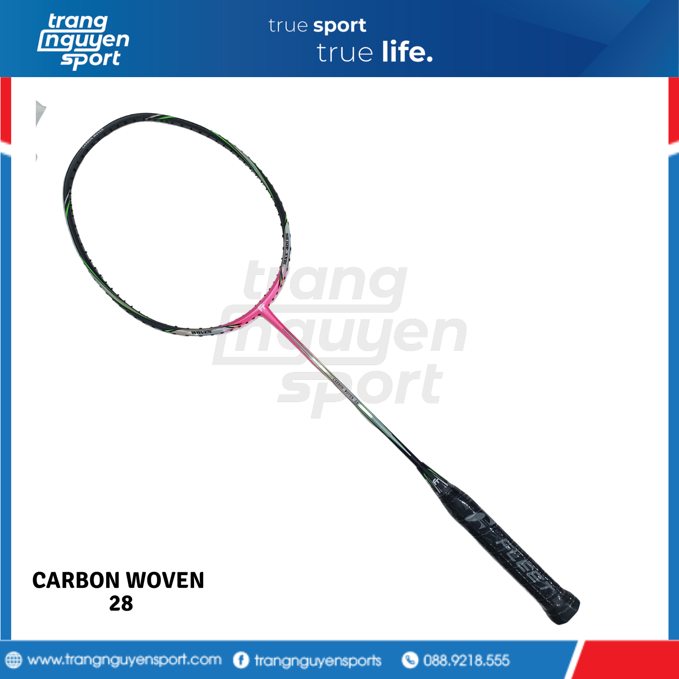 VỢT CẦU LÔNG FELET  CARBON WOVEN 28