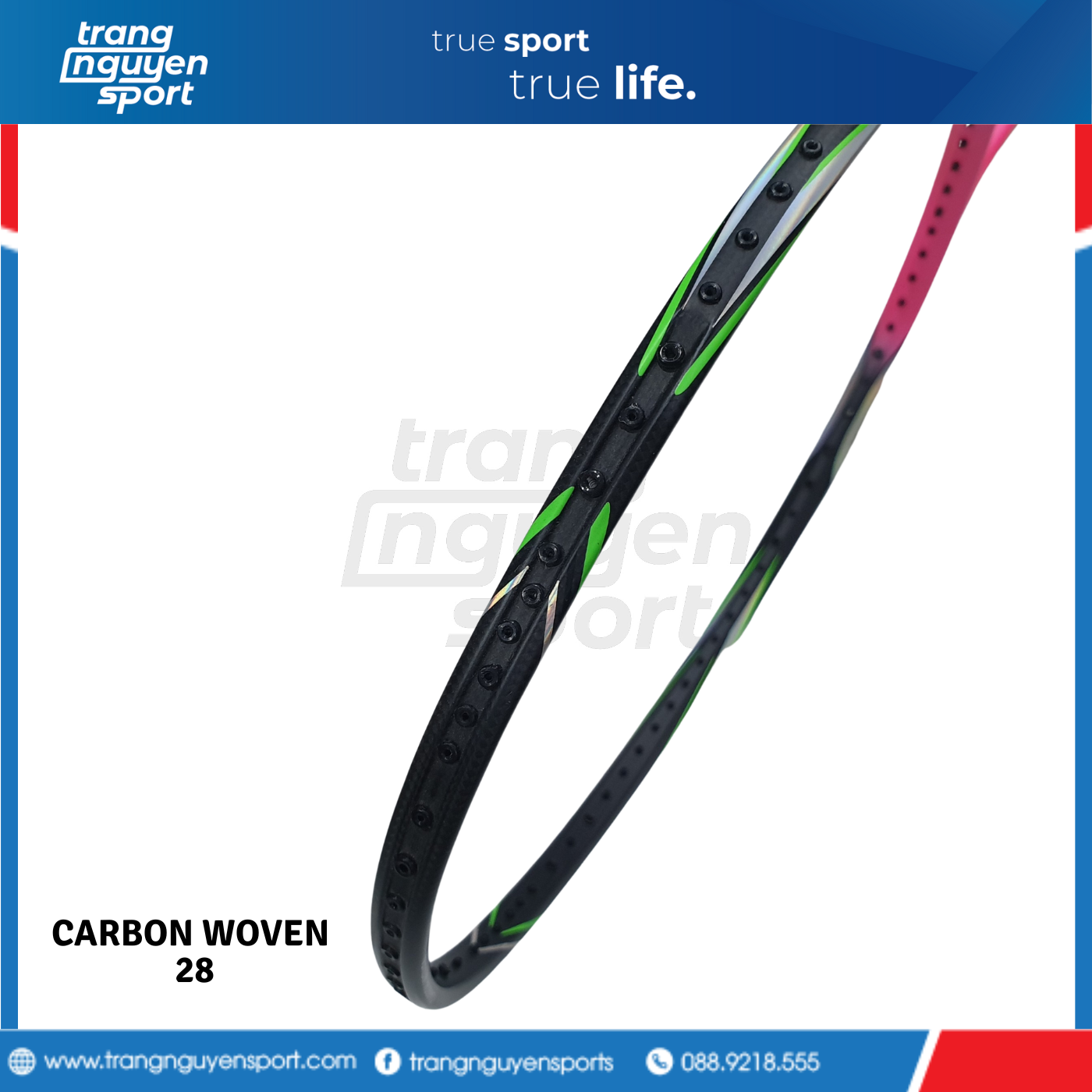 VỢT CẦU LÔNG FELET  CARBON WOVEN 28