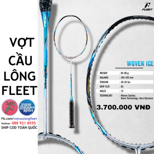 Vợt Cầu Lông Fleet WOVEN ICE