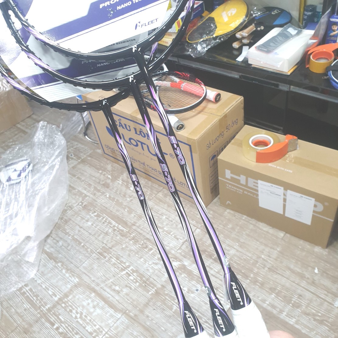 Vợt Cầu Lông Fleet Haiyen S70 - Có hàng 3U, 4U Chính Hãng Mới Về