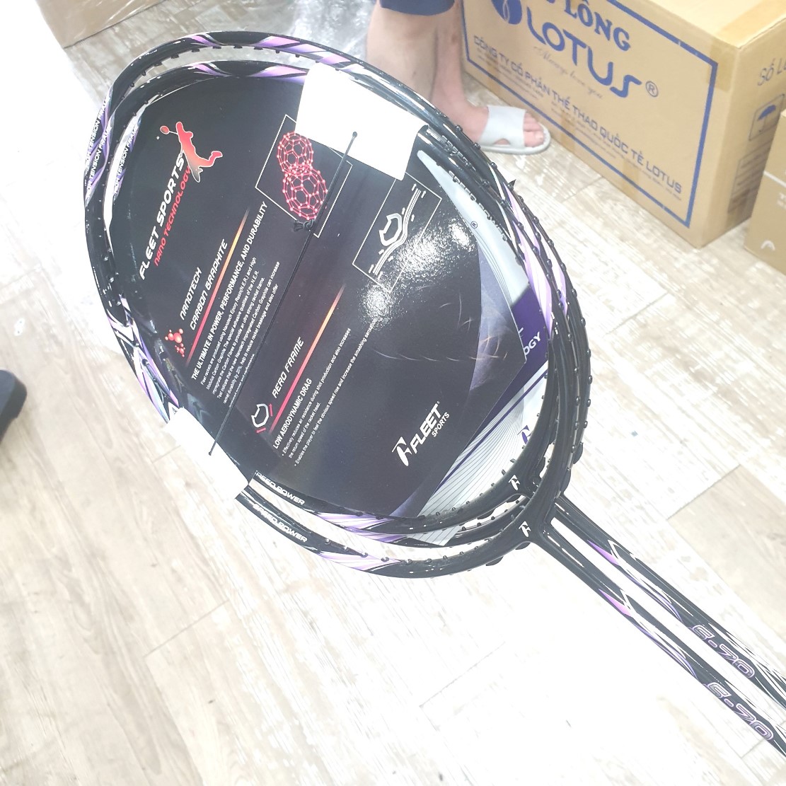 Vợt Cầu Lông Fleet Haiyen S70 - Có hàng 3U, 4U Chính Hãng Mới Về