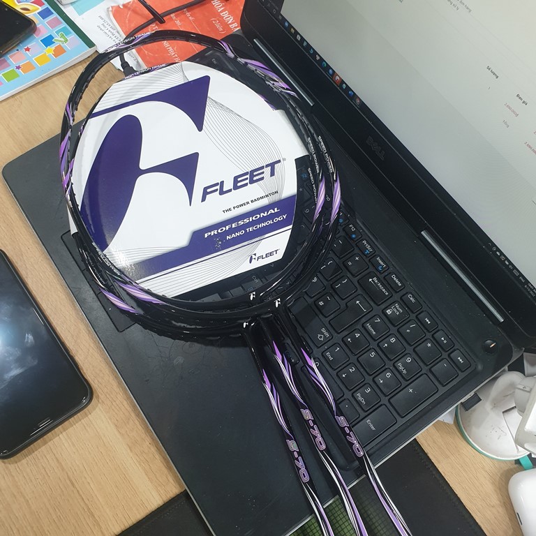 Vợt Cầu Lông Fleet Haiyen S70 - Có hàng 3U, 4U Chính Hãng Mới Về