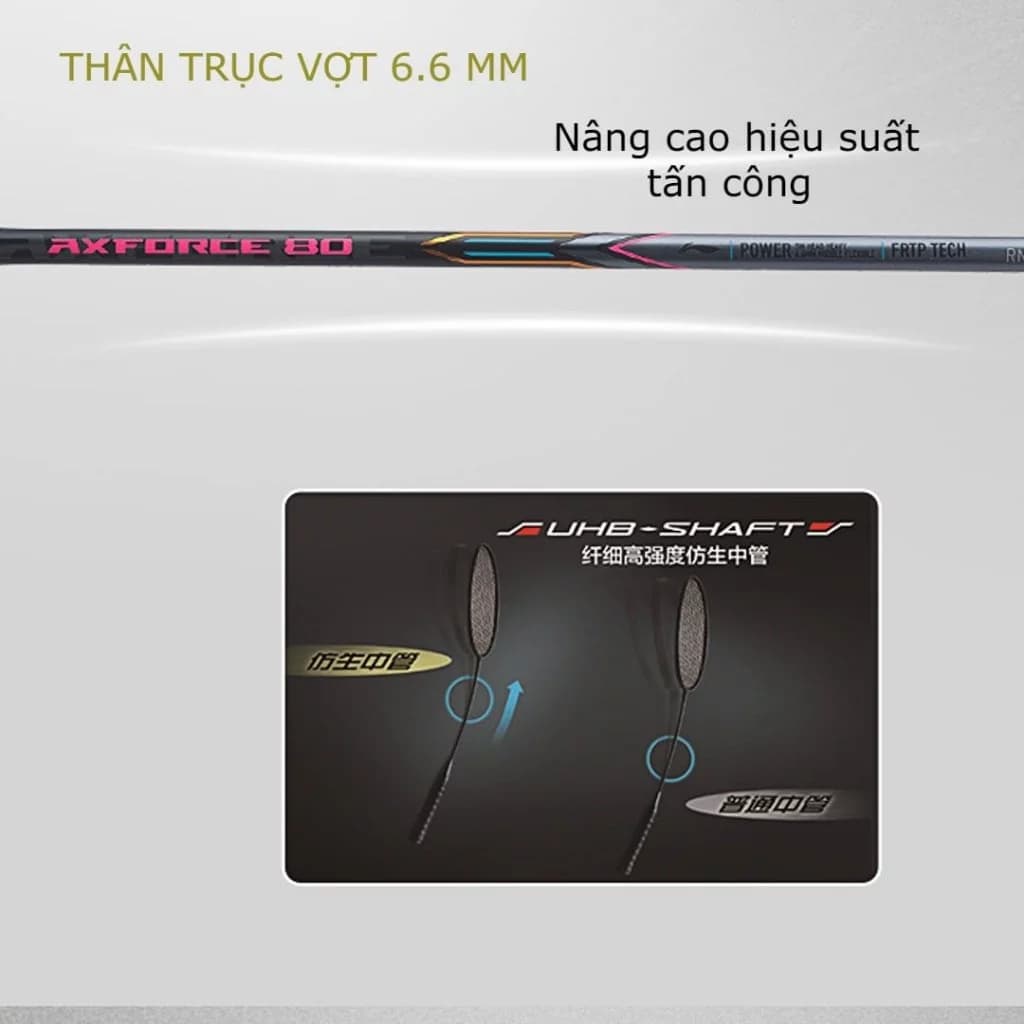 Vợt Cầu Lông Li-Ning Axforce 80 5U | AYPT271-5