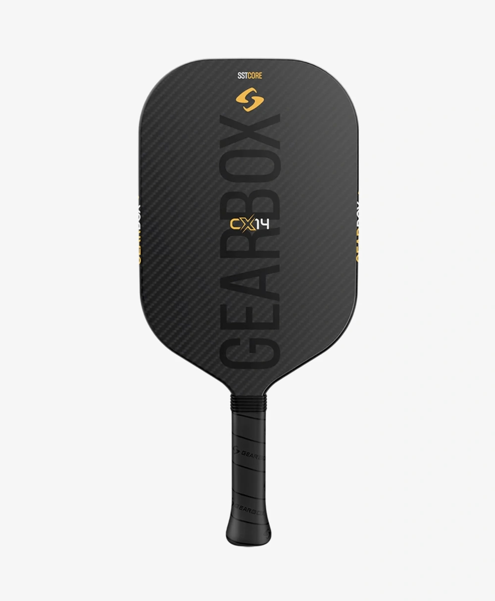 Vợt Pickleball Gearbox CX14 Collection CX14E - Black - 8.0oz | GB103