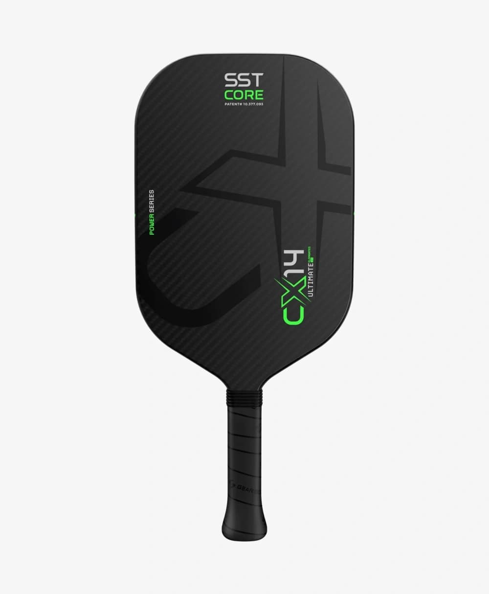 Vợt Pickleball Gearbox CX14E Ultimate Power - Black - 8.5oz | GB105