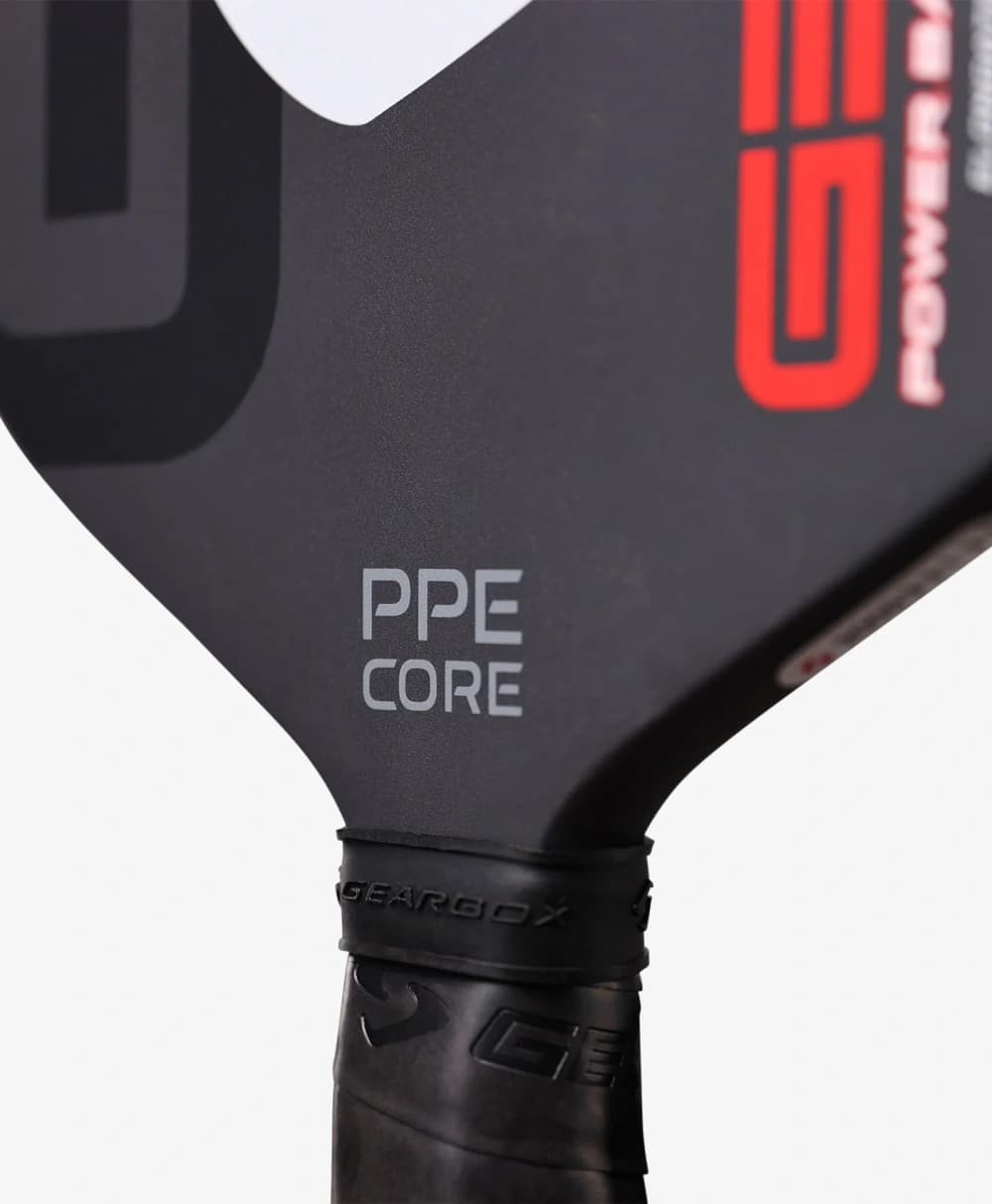 Vợt Pickleball Gearbox G3 Elongated - Black Red - 8.0 oz | GB120