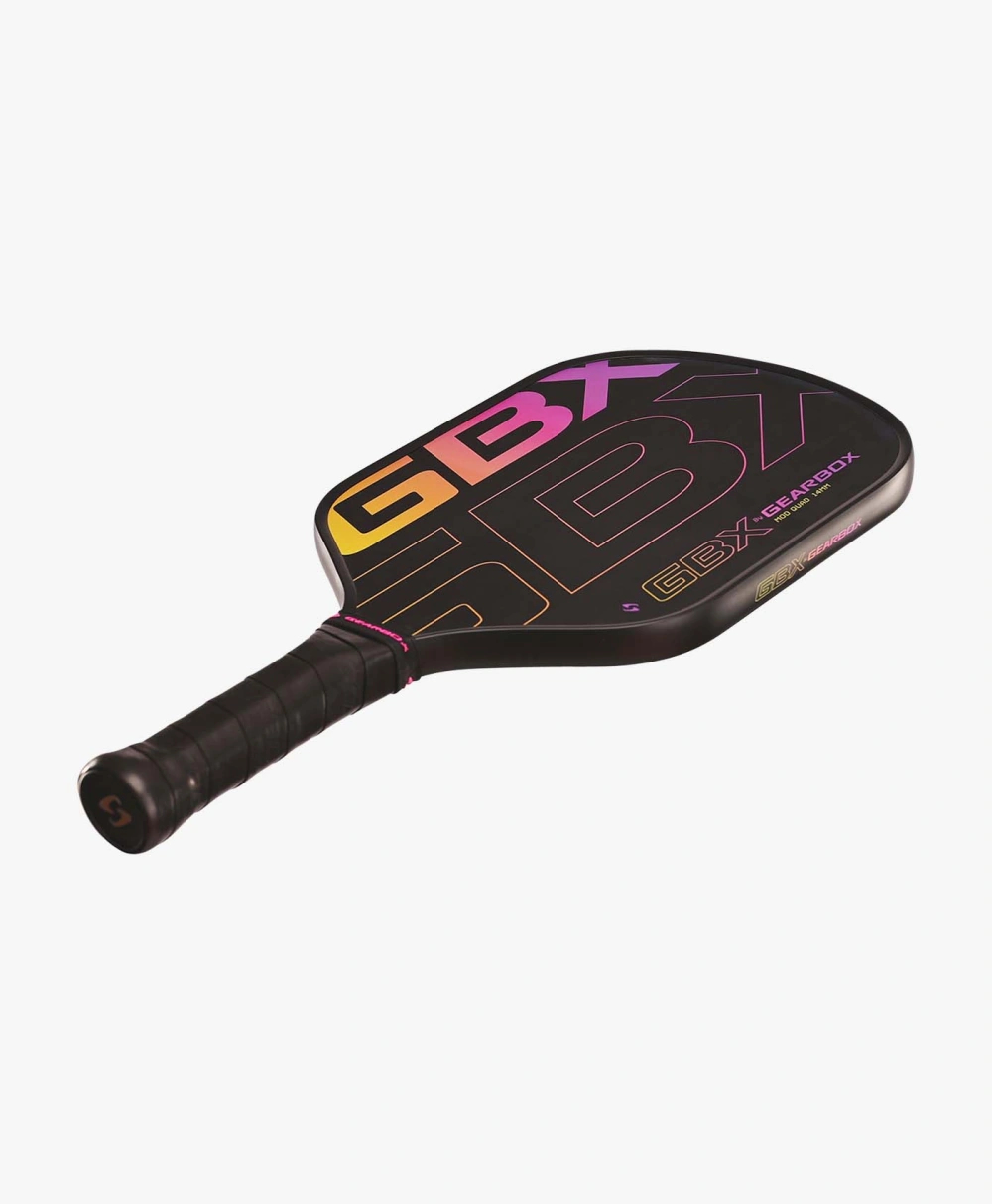 Vợt Pickleball Gearbox GBX by Gearbox ModQuad - Đen Hồng - 8.0 oz | GB125