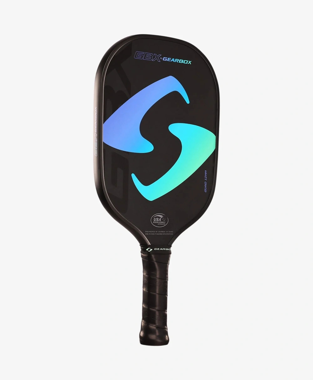 Vợt Pickleball Gearbox GBX by Gearbox ModQuad - Đen Xanh - 8.0 oz | GB124
