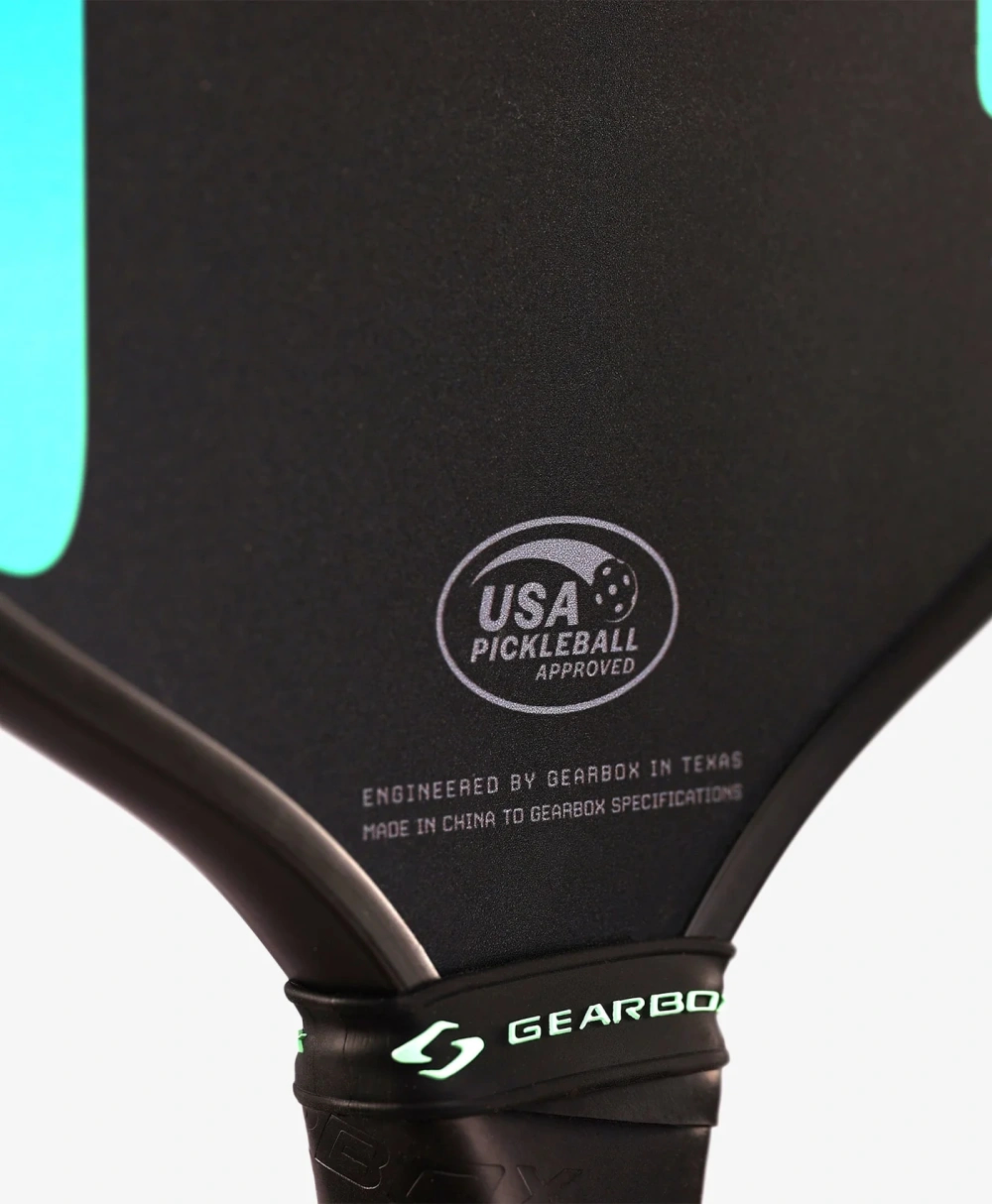 Vợt Pickleball Gearbox GBX by Gearbox ModQuad - Đen Xanh - 8.0 oz | GB124