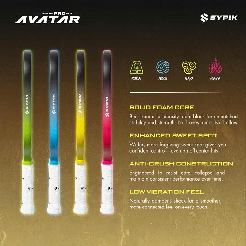 Vợt Pickleball Sypik Avatar Niro - VĐV Quang Dương | Nước