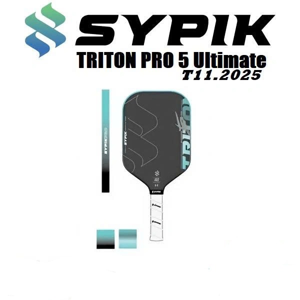 Vợt Pickleball Sypik Triton Pro 5 Ultimate - Màu Xanh
