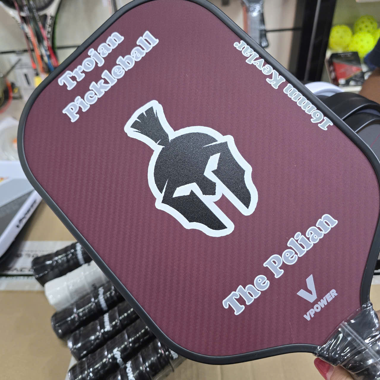 Vợt Pickleball Vpower Cabon 3D Carbon Fibre