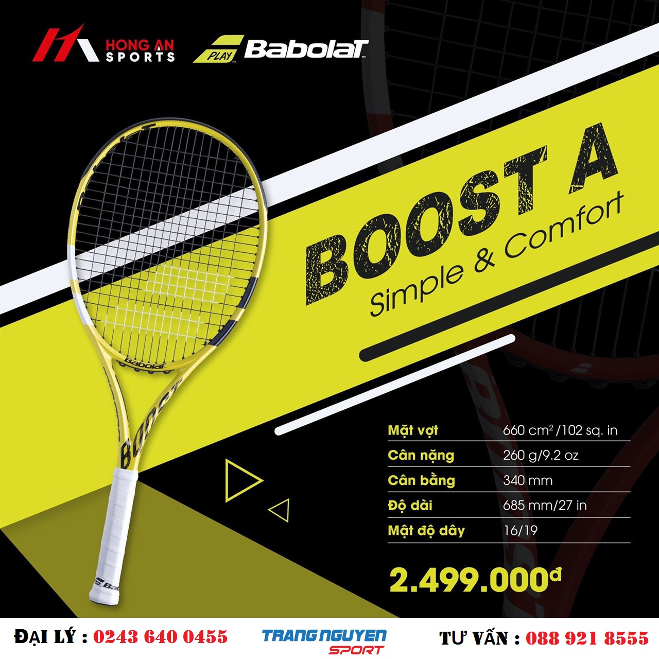 Vợt Tennis Babolat - Báo Giá Tổng Hợp