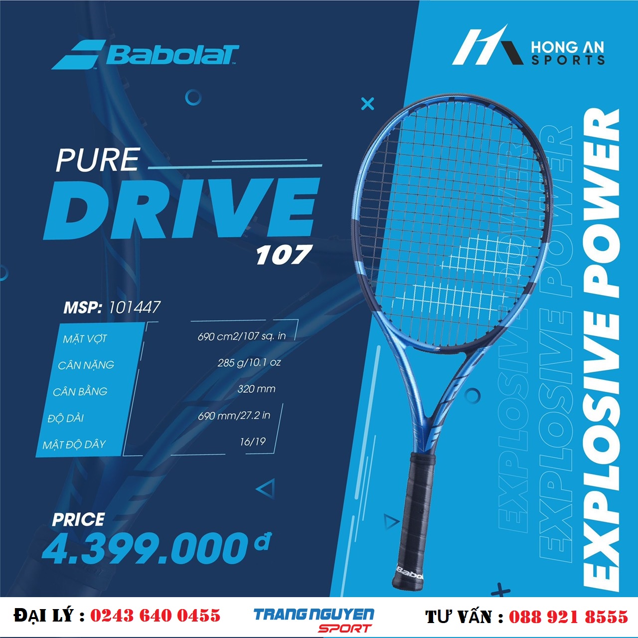 Vợt Tennis Babolat - Báo Giá Tổng Hợp