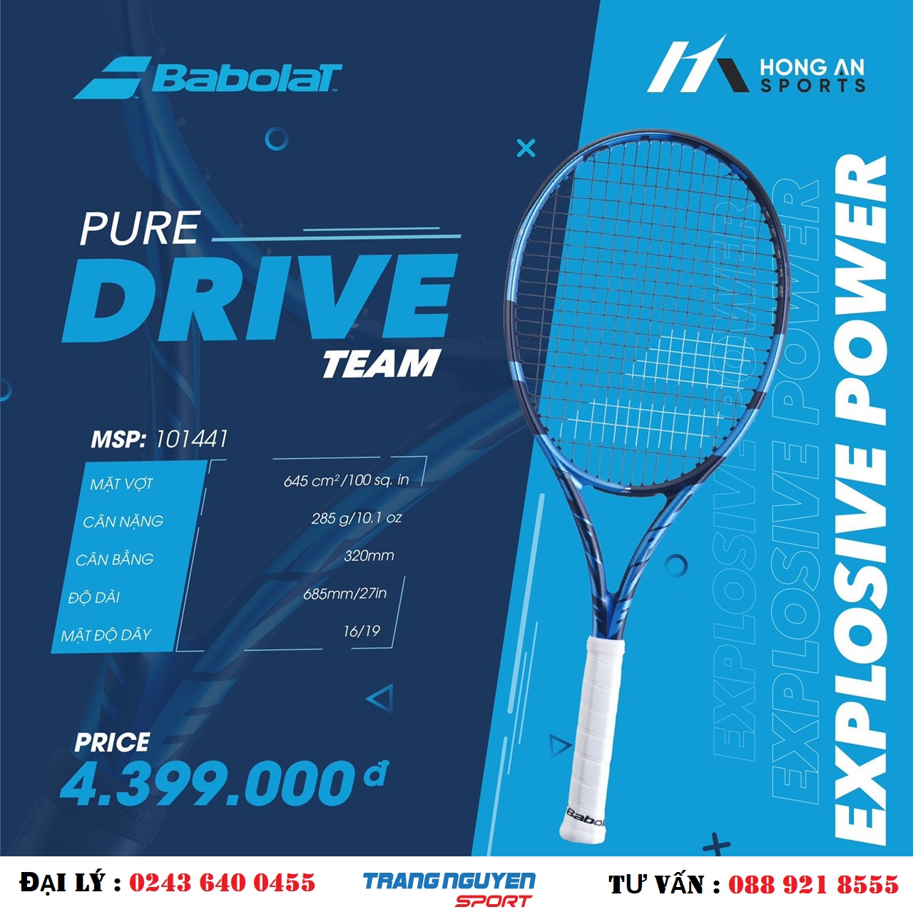 Vợt Tennis Babolat - Báo Giá Tổng Hợp