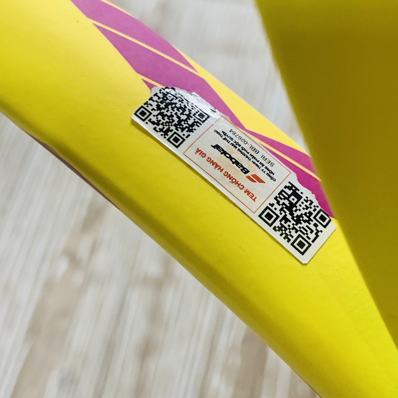 Vợt Tennis Cũ Babolat Pura Aero  Rafa lite 270gr