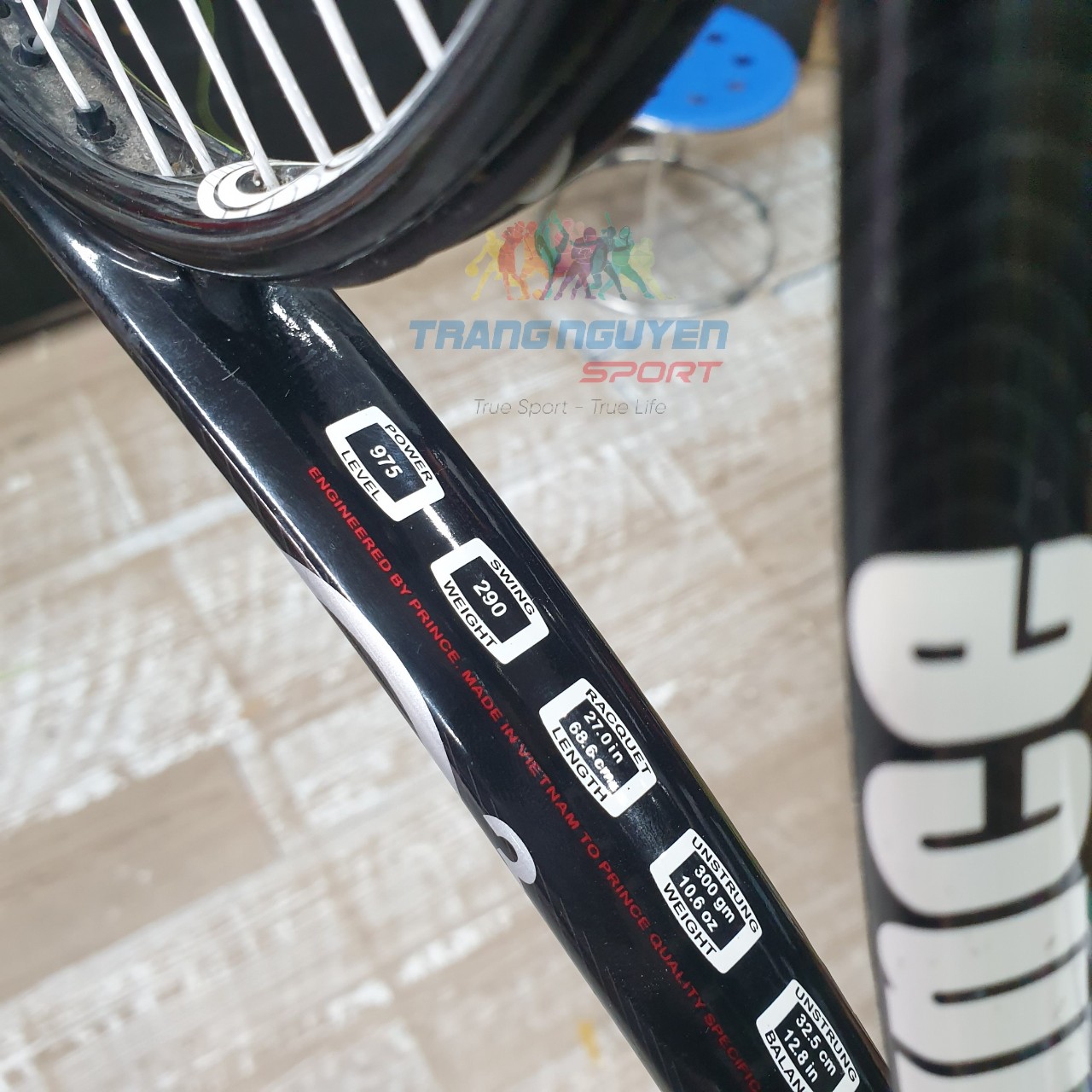 Vợt Tennis Cũ Prince O3 White+ (300gr)