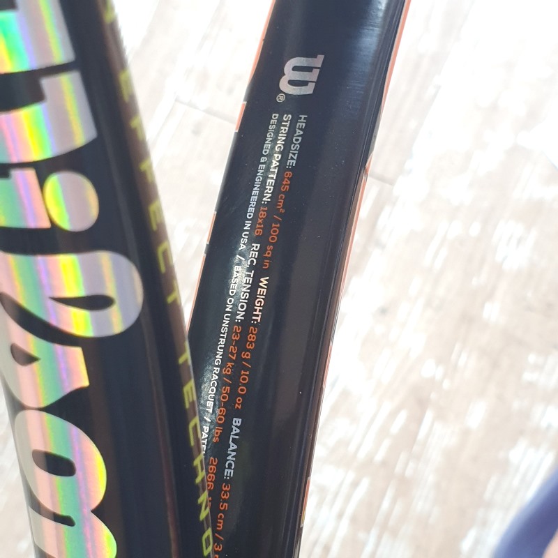 Vợt Tennis Cũ Wilson Burn 100LS 283gr