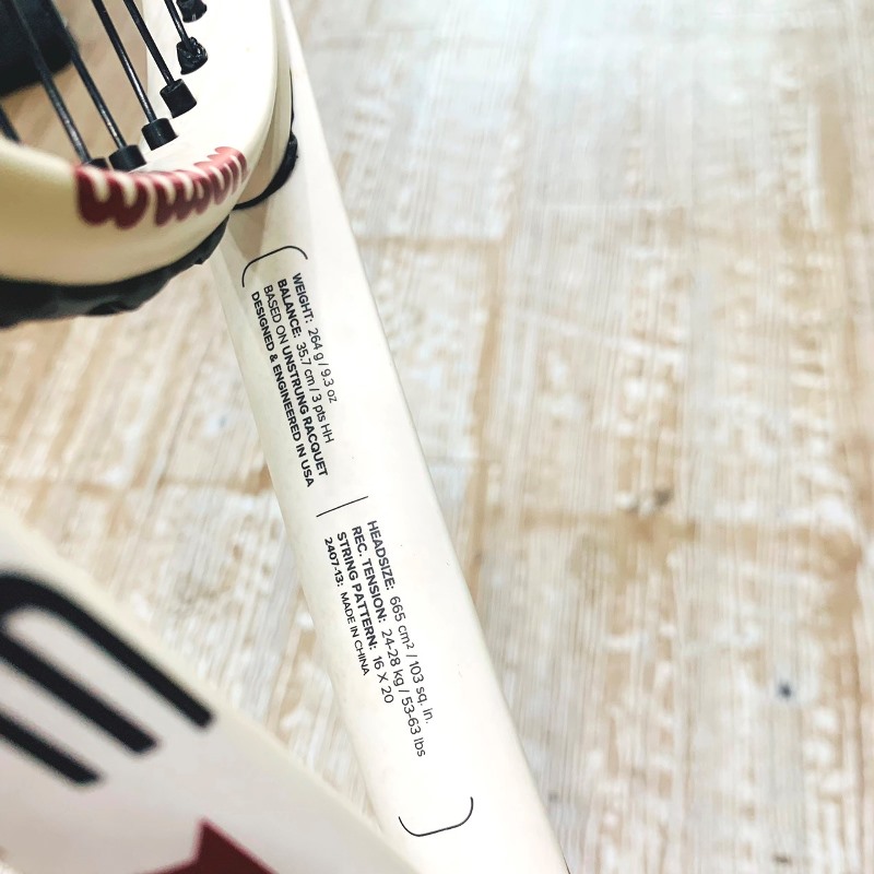 Vợt Tennis Cũ Wilson Five BLX 103 264gr