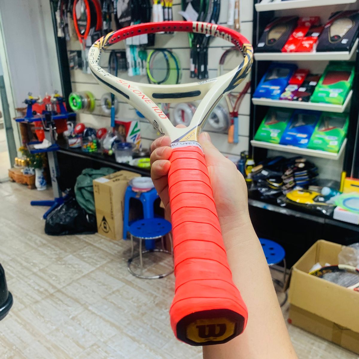 Vợt Tennis Cũ - Wilson BLX Pro Staff Six.One 100 ( 285gr / 16x18)
