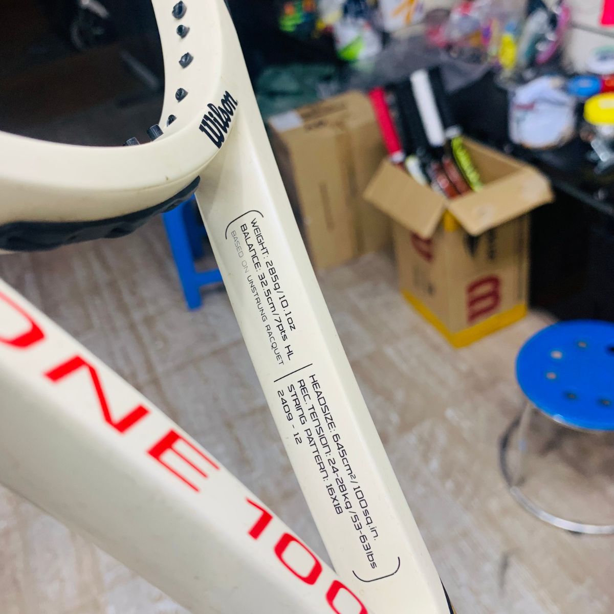 Vợt Tennis Cũ - Wilson BLX Pro Staff Six.One 100 ( 285gr / 16x18)