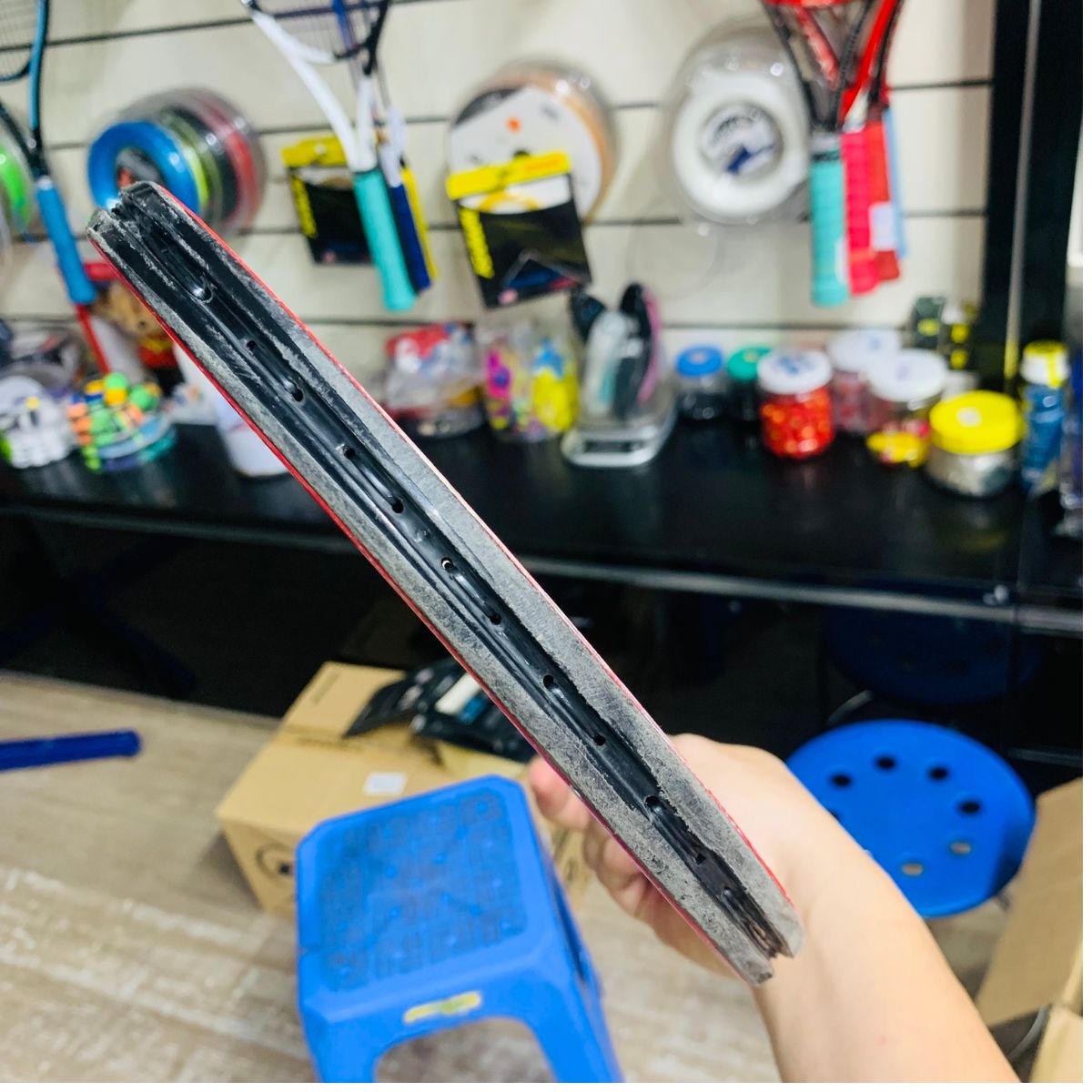 Vợt Tennis Cũ Wilson Pro Staff  100L (16x18)