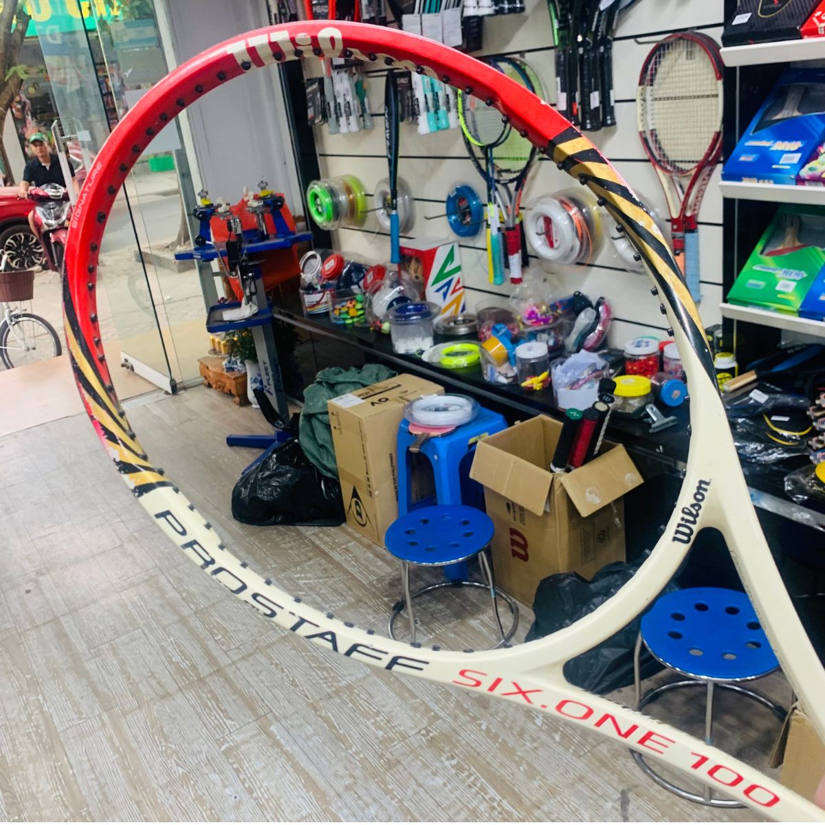 Vợt Tennis Cũ - Wilson BLX Pro Staff Six.One 100 ( 285gr / 16x18)