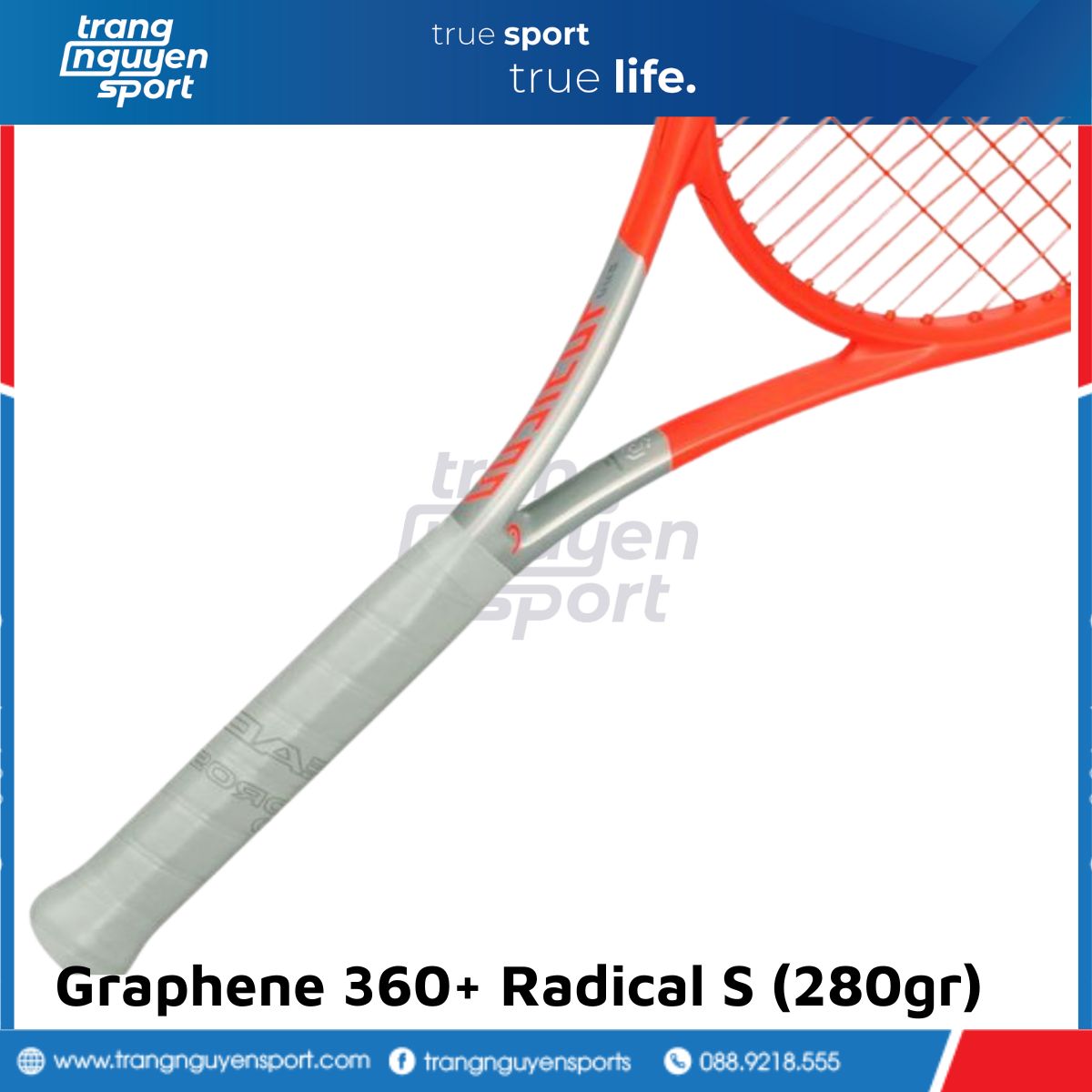 Vợt tennis Head Radical S 2022- 280 gr
