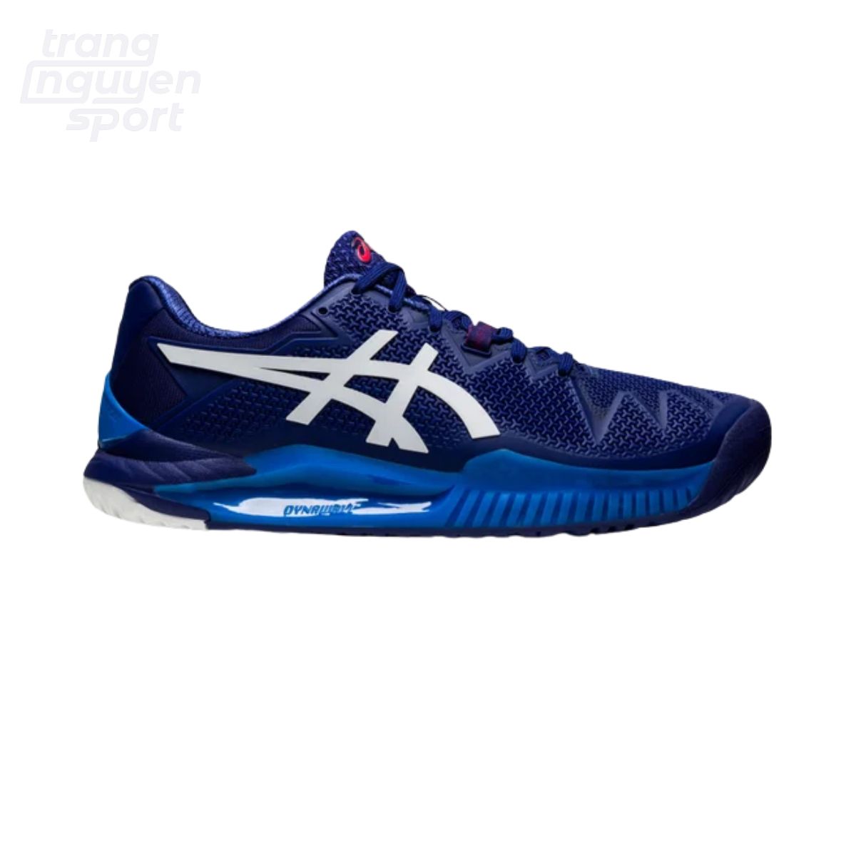 Giầy Tennis Asics Gel Resolution 8  Dive Blue/White