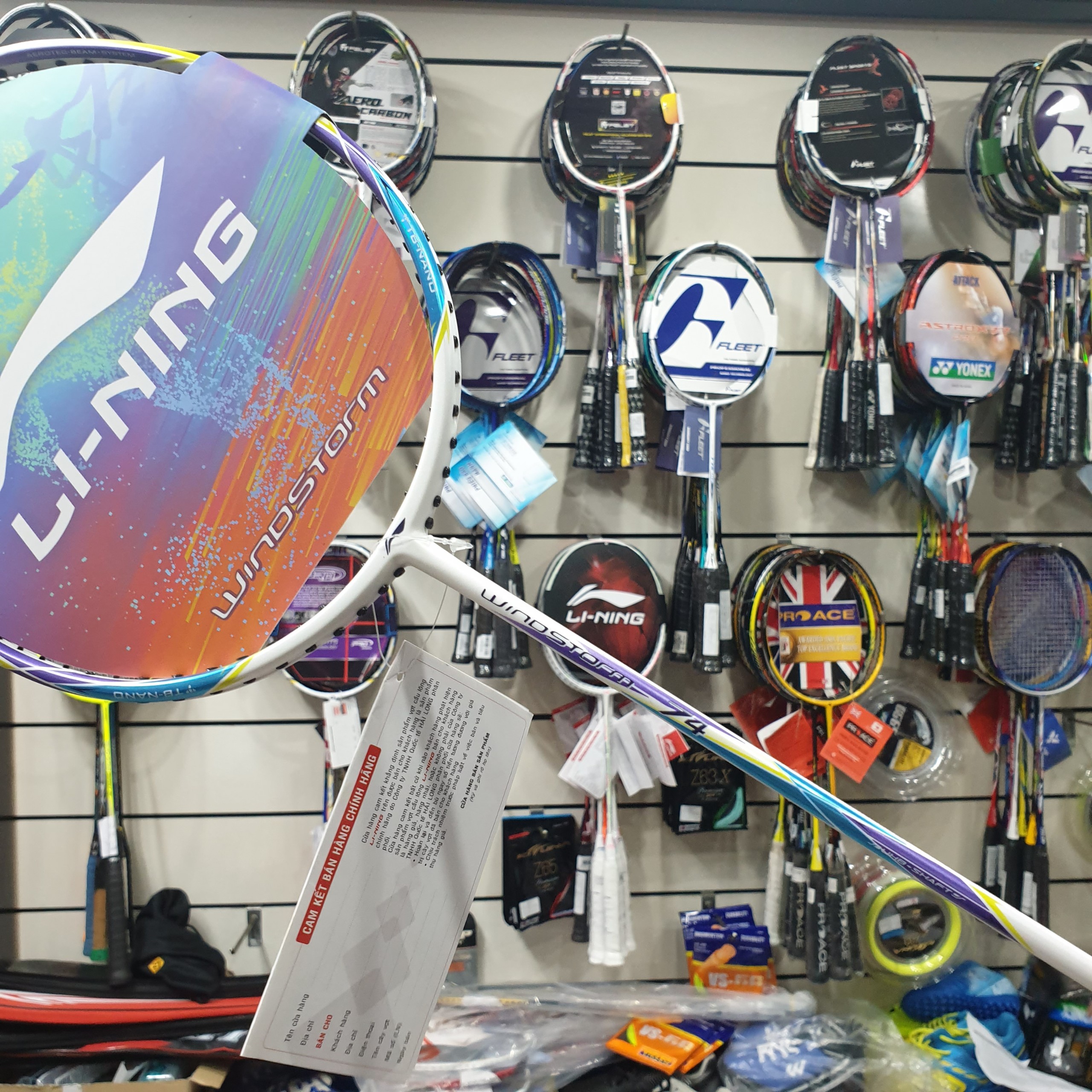 Vợt Cầu Lông Lining WindStorm 74