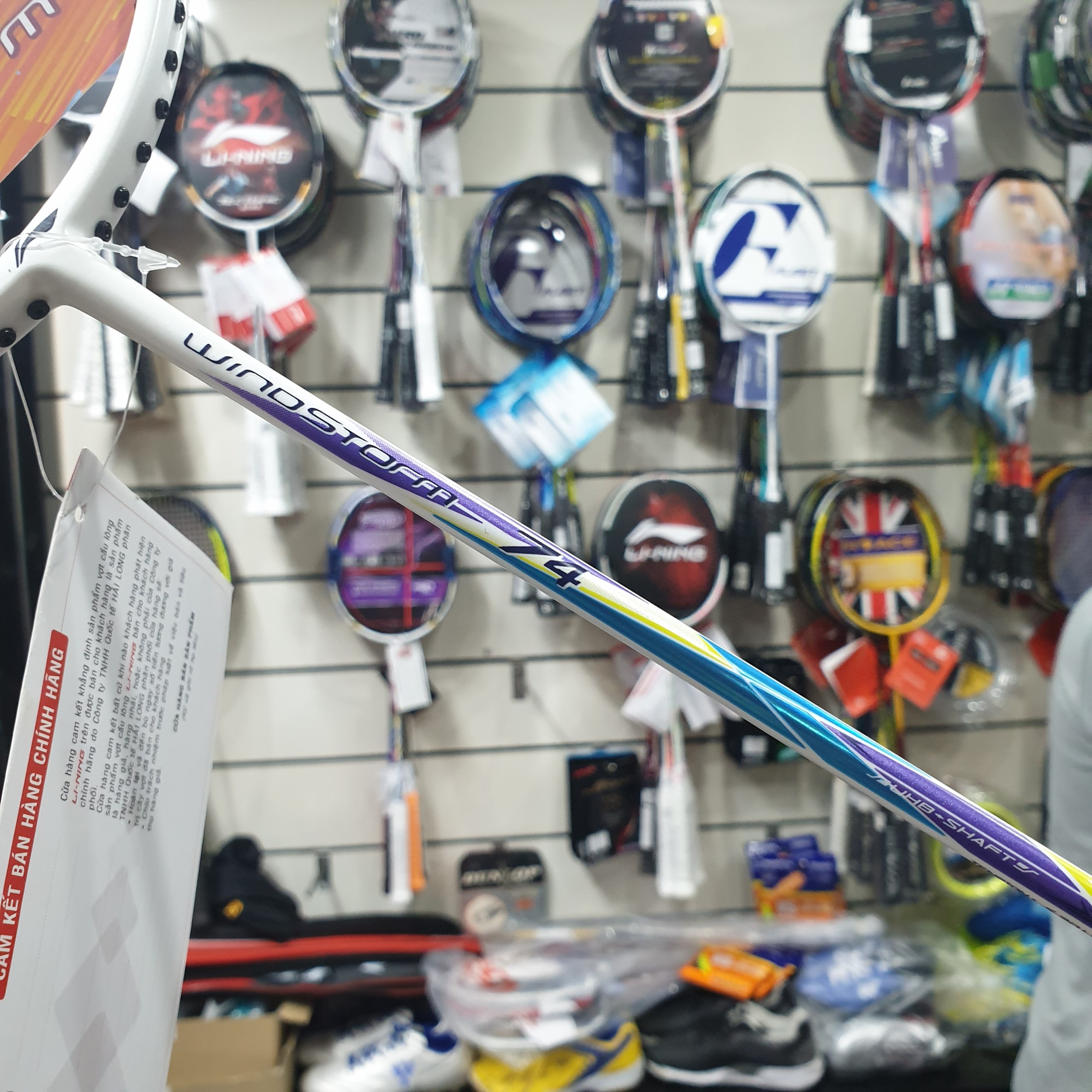 Vợt Cầu Lông Lining WindStorm 74