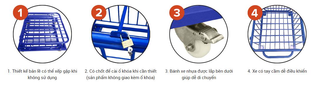 Xe Đựng Bóng Hồ Bơi Sodex Sport Mã Sản Phẩm S40532PZ