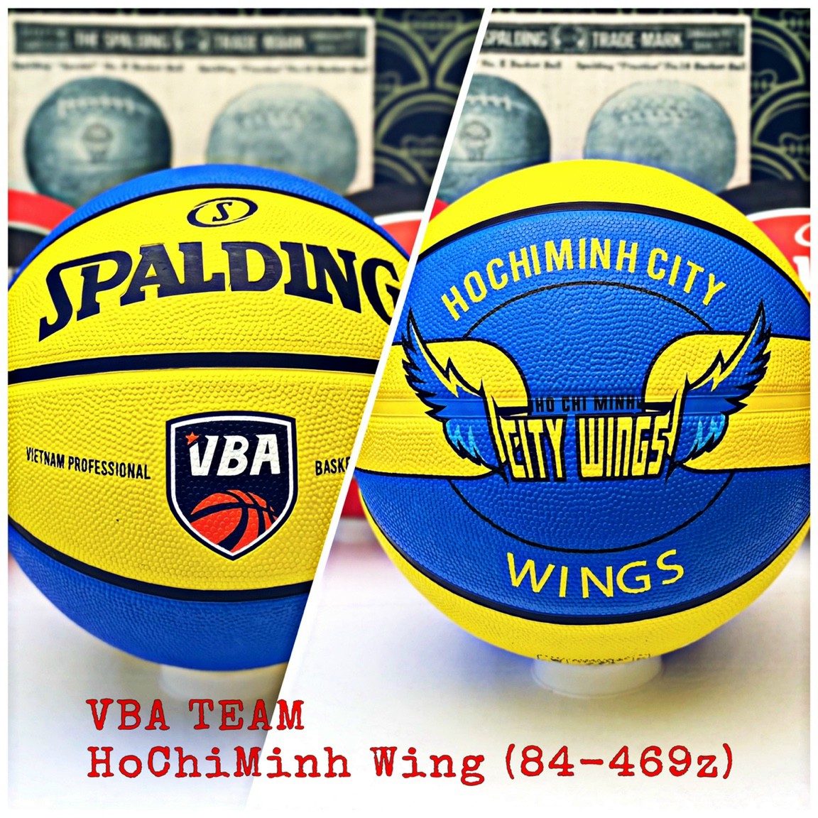 Quả Bóng Rổ HoChiMinh City Wings Outdoor