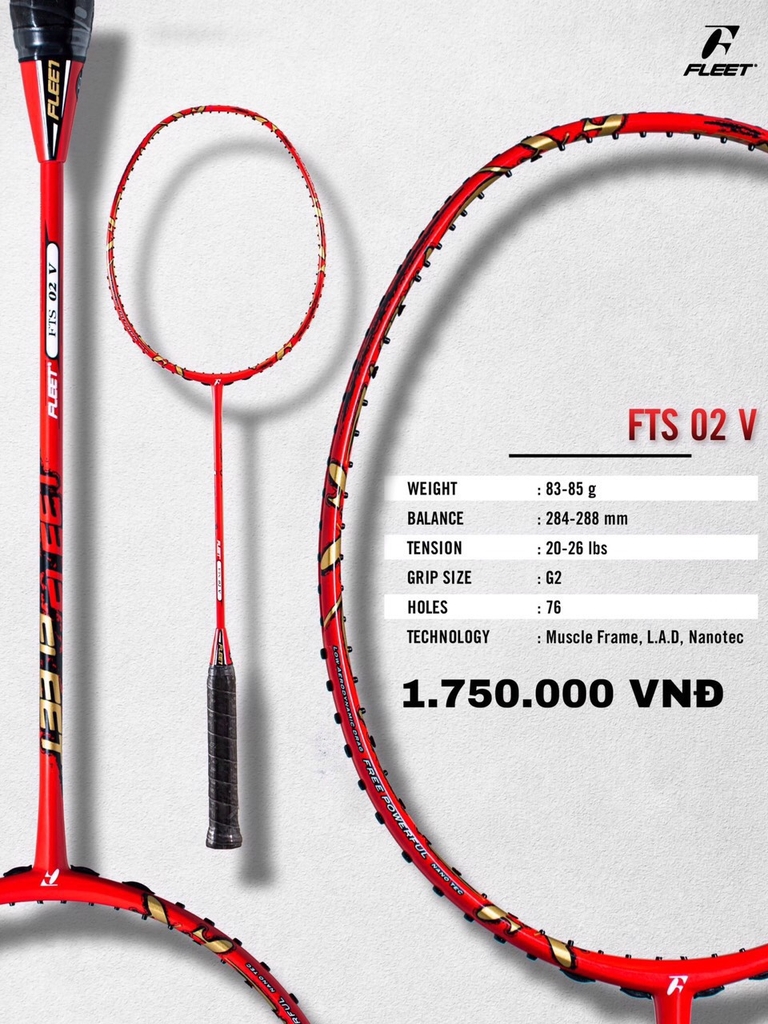 Vợt Cầu Lông Fleet FTS 02 V