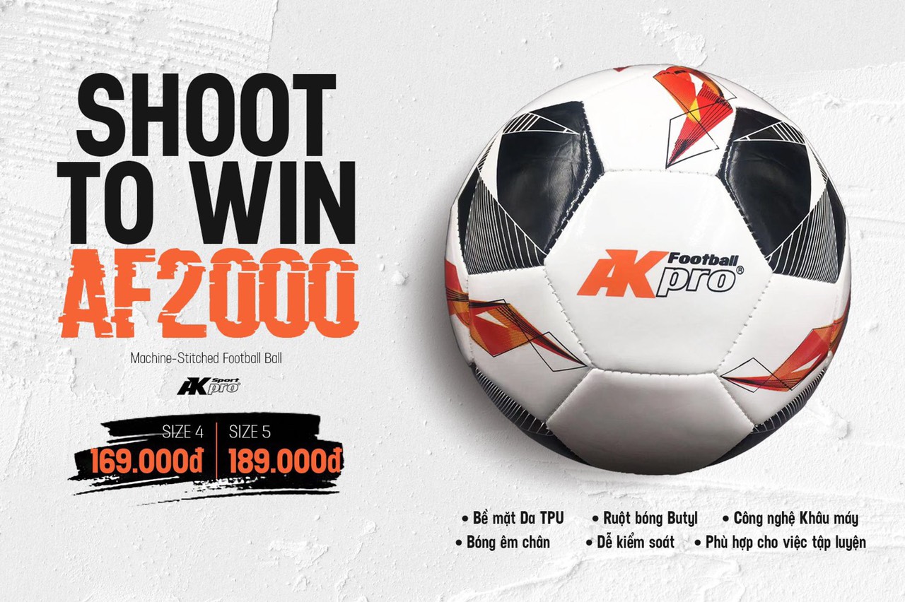 Quả Bóng Đá AK Pro AF 2000